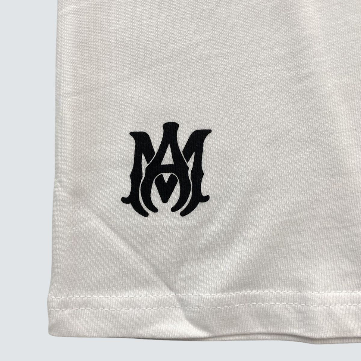 Camiseta Amiri Relief White