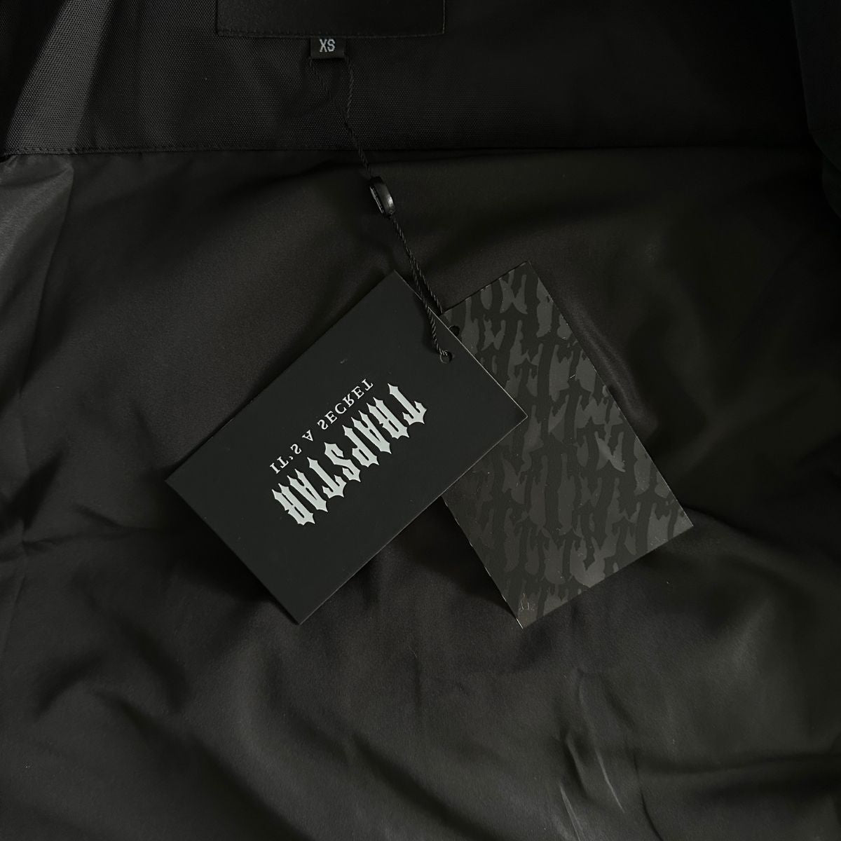 Jaqueta Puffer Trapstar Decoded Grey And Black