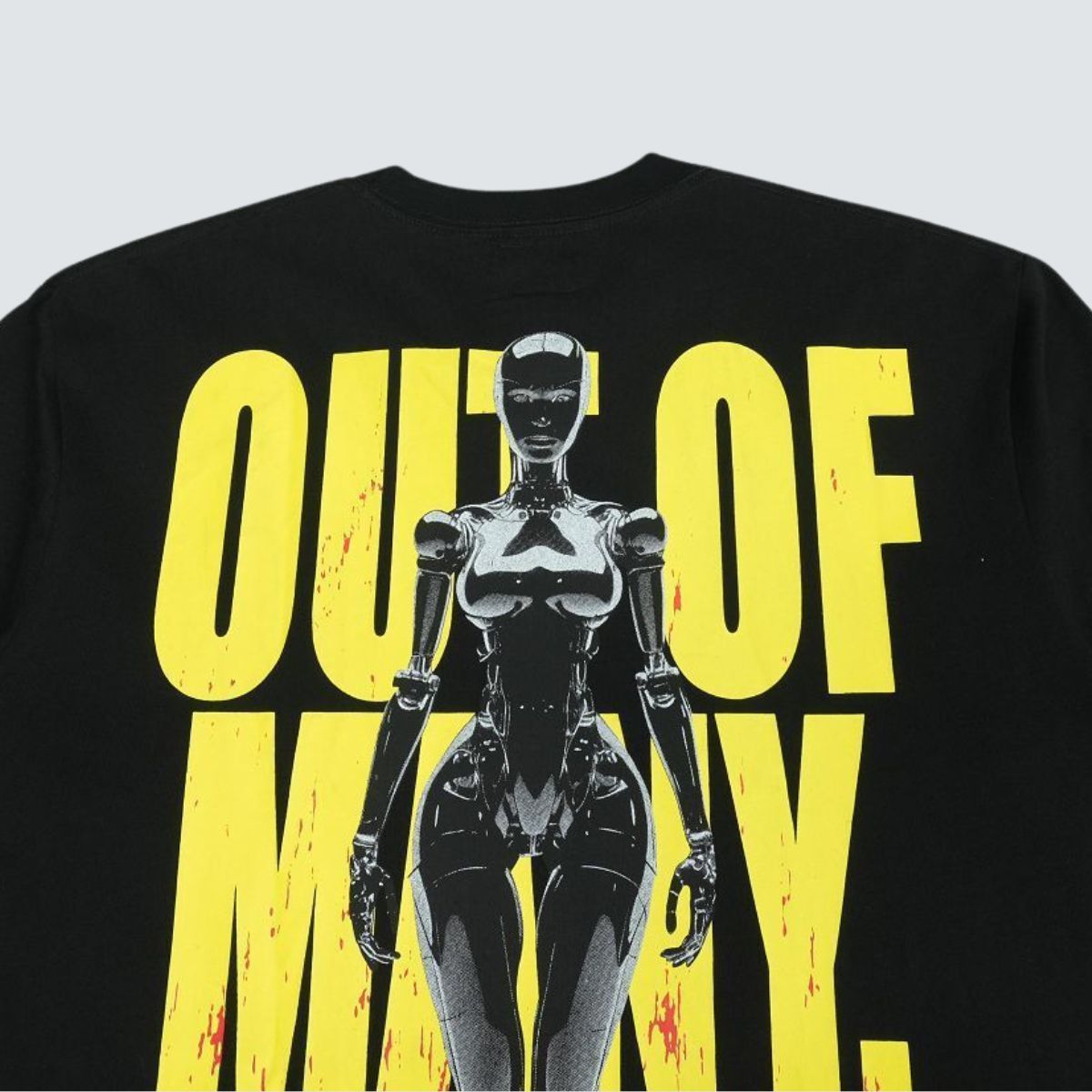 Camiseta Godspeed Robots Black Yellow