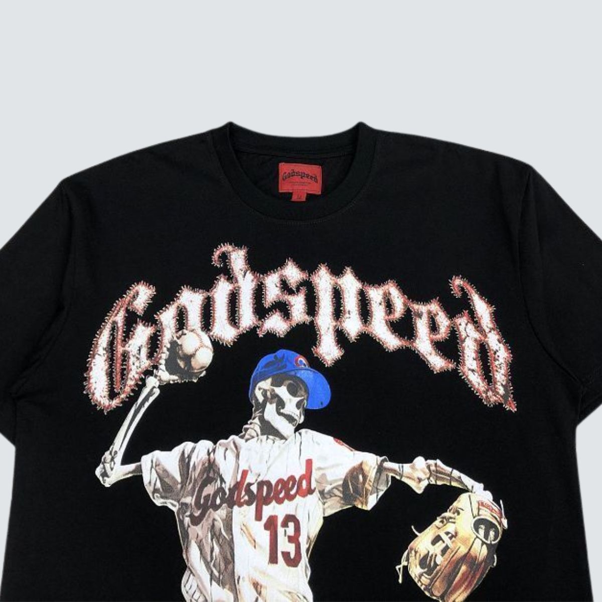 Camiseta Godspeed Baseball Black
