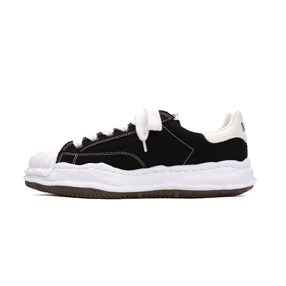 Maison Mihara Yasuhiro Black OG Sole Canvas Low