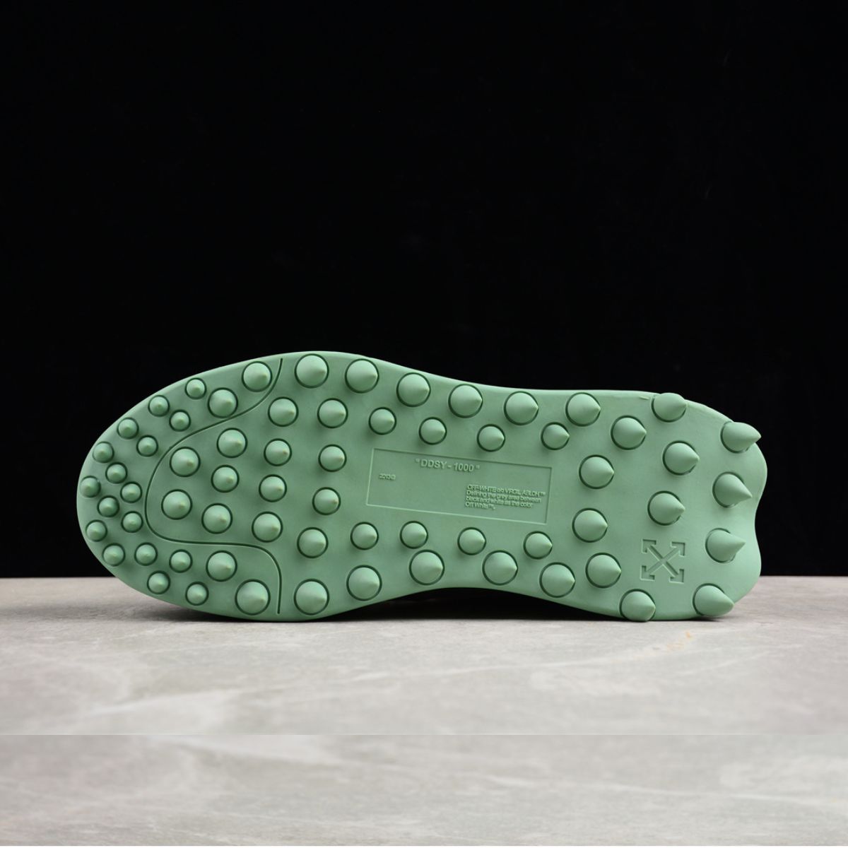 Off-White 1000 Odsy Leather Green