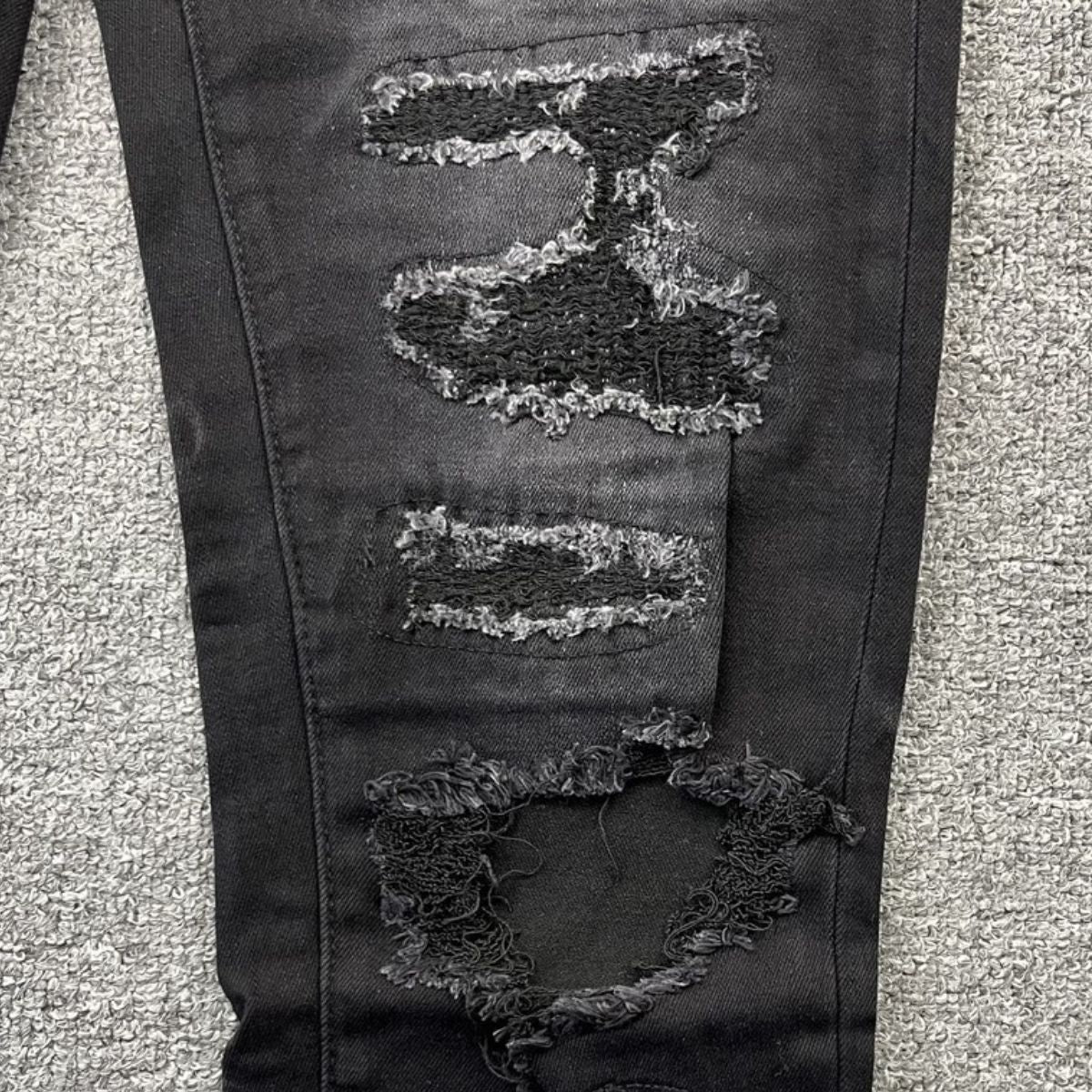 Amiri Jeans Jeans Destroyed Black