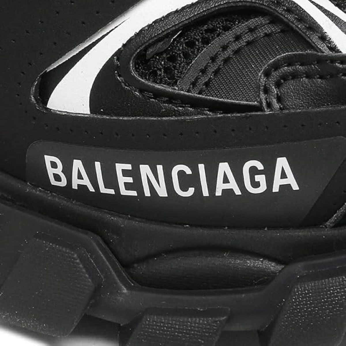 Balenciaga Track Led Black And White
