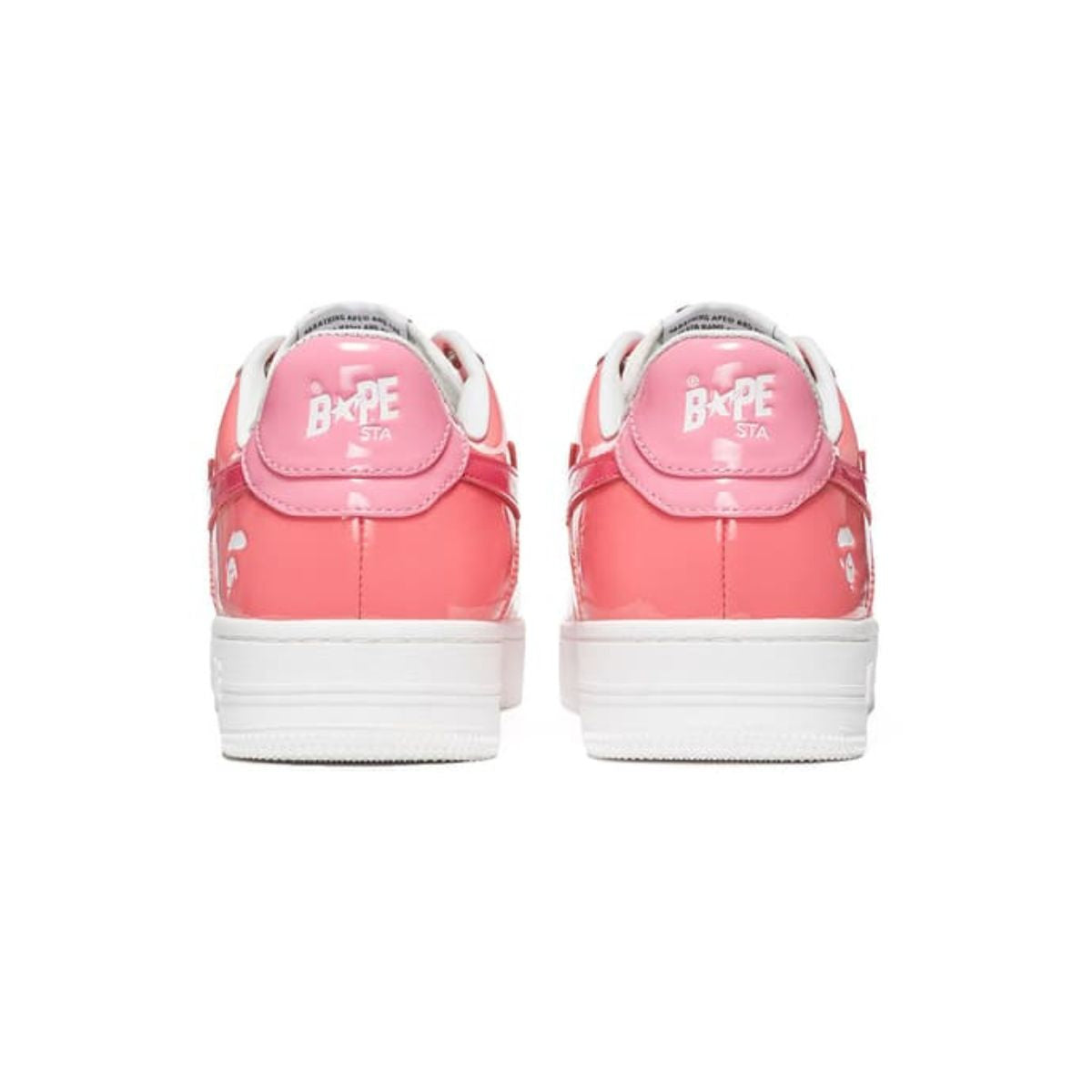 A Bathing Ape Bape Sta Low Pink