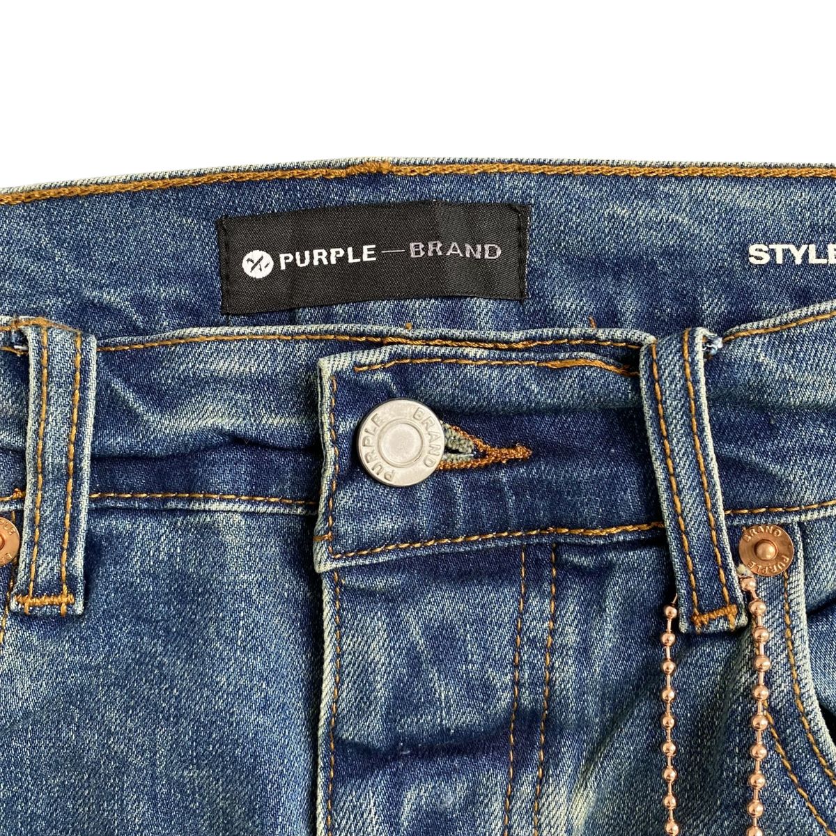 Purple Brand Jeans Blue Dark