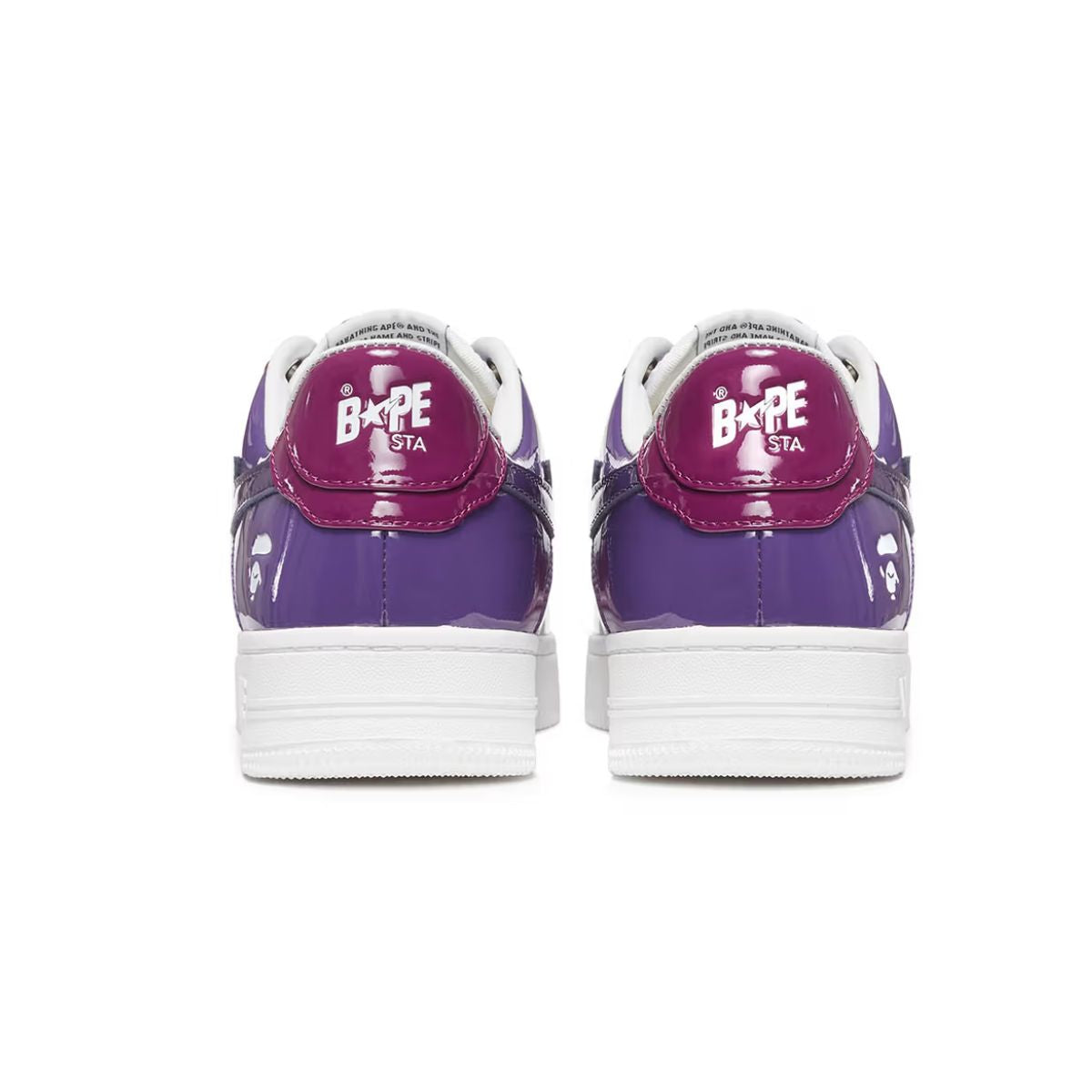 A Bathing Ape Bape Sta Low Purple