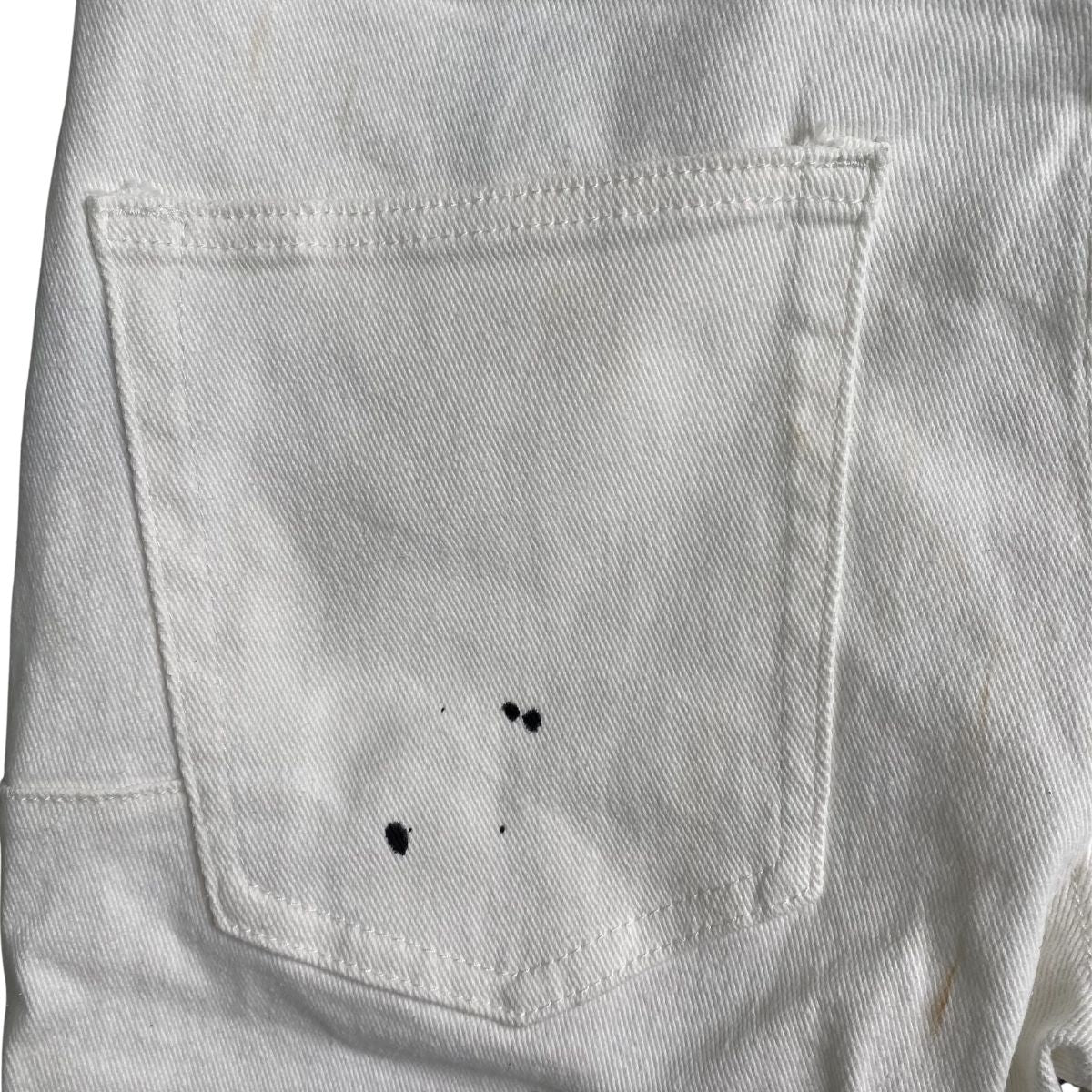Purple Brand Jeans White Splash Black