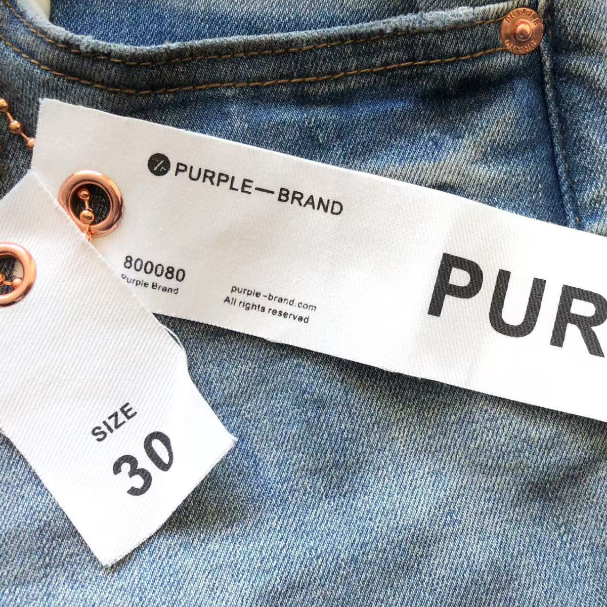 Purple Brand Jeans Light Blue