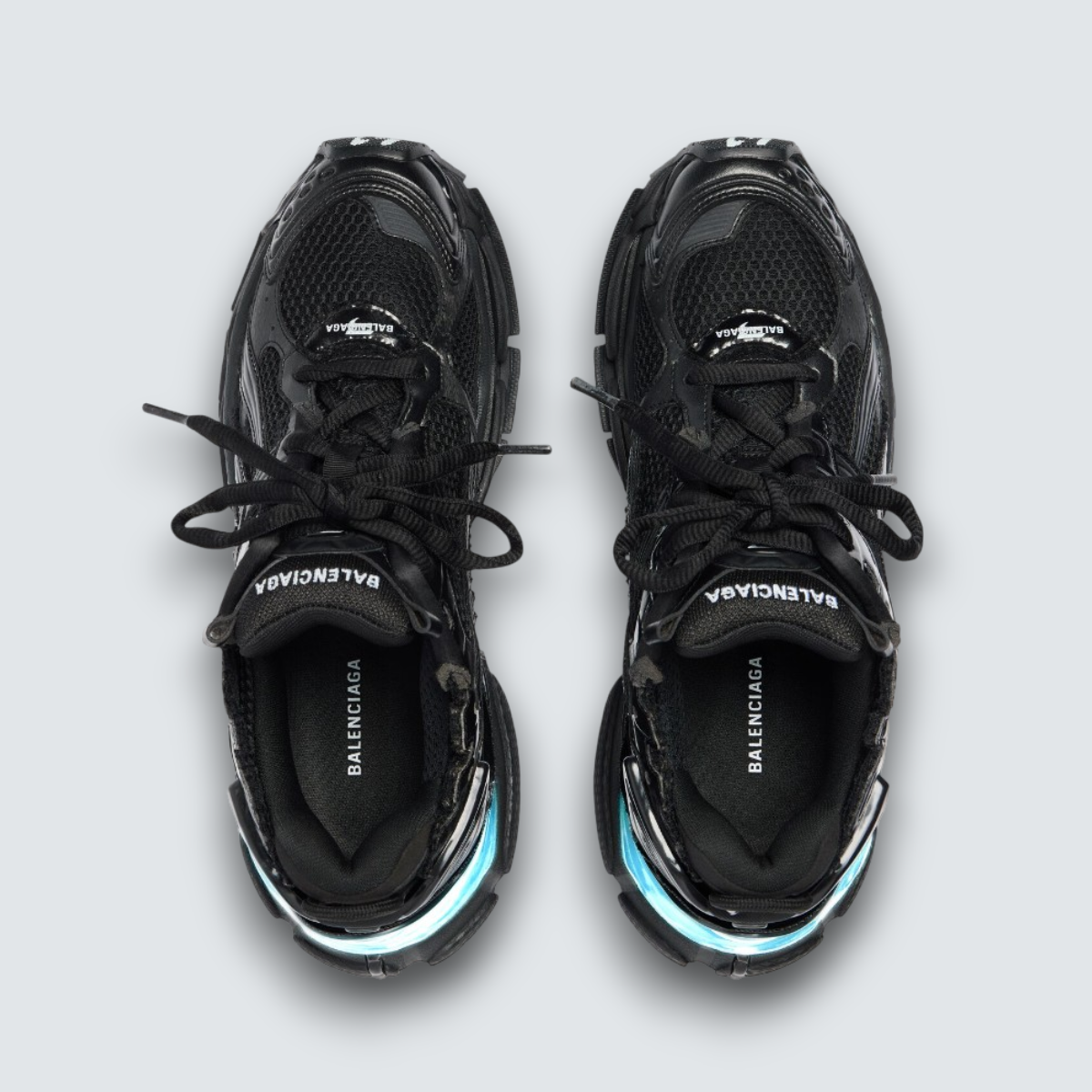 Balenciaga Runner Led Preto