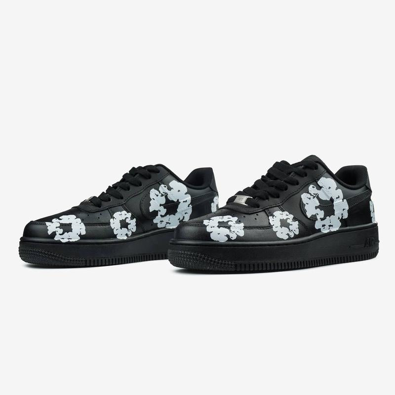 Air Force 1 Denim Tears Black