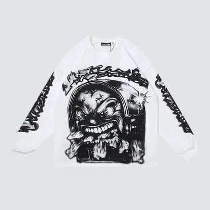 Camiseta Manga Longa Hellstar Mark