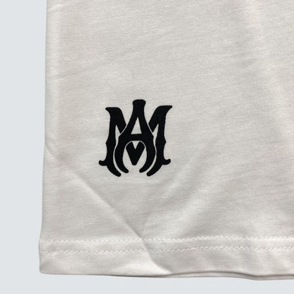 Camiseta Amiri Relief White