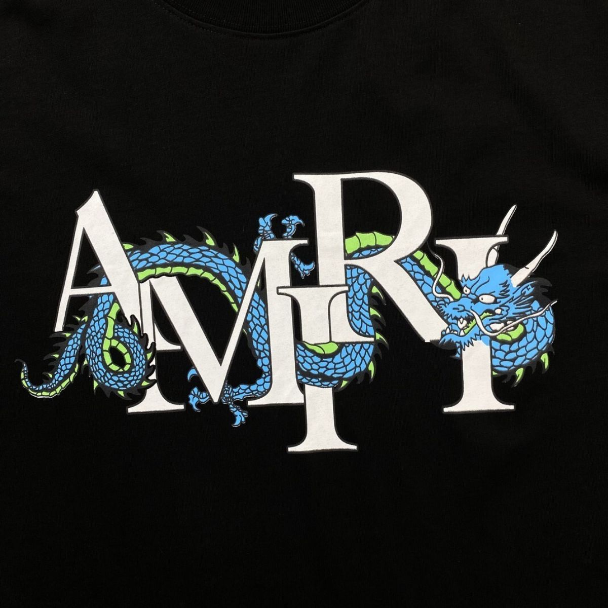 Camiseta Amiri Dragon Black