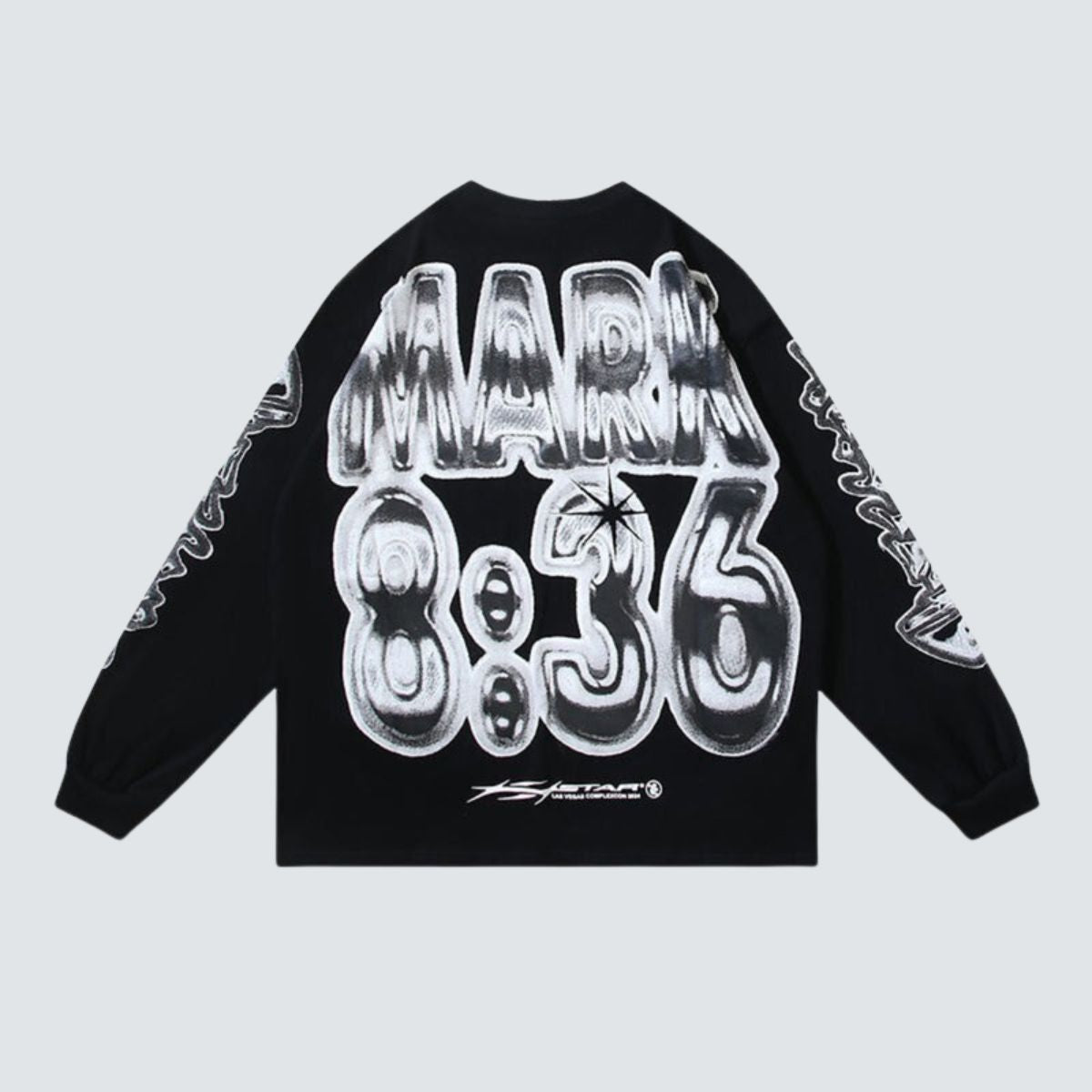 Camiseta Manga Longa Hellstar Mark Black