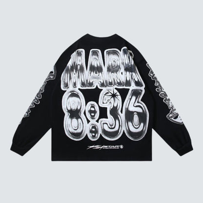 Camiseta Manga Longa Hellstar Mark Black