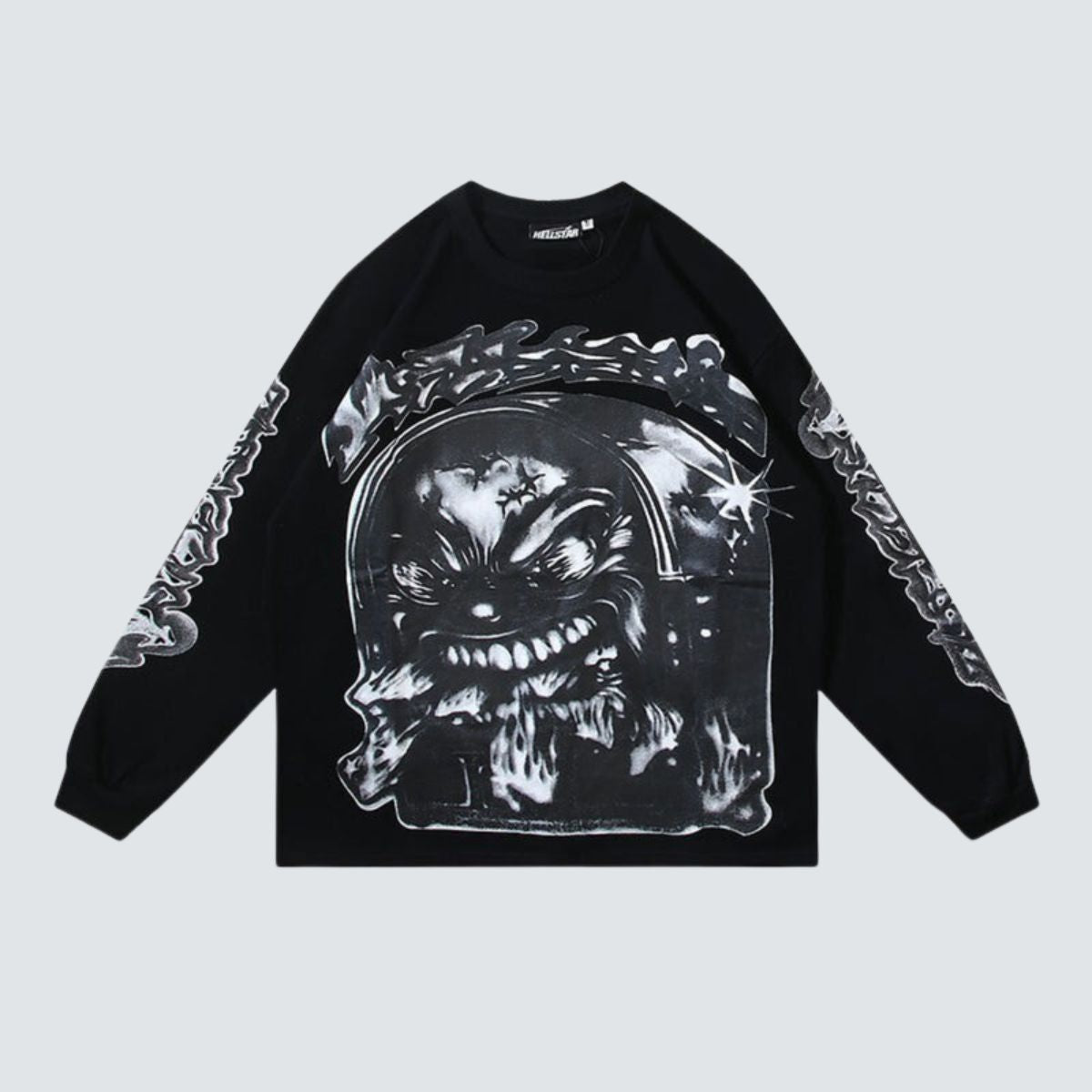 Camiseta Manga Longa Hellstar Mark Black