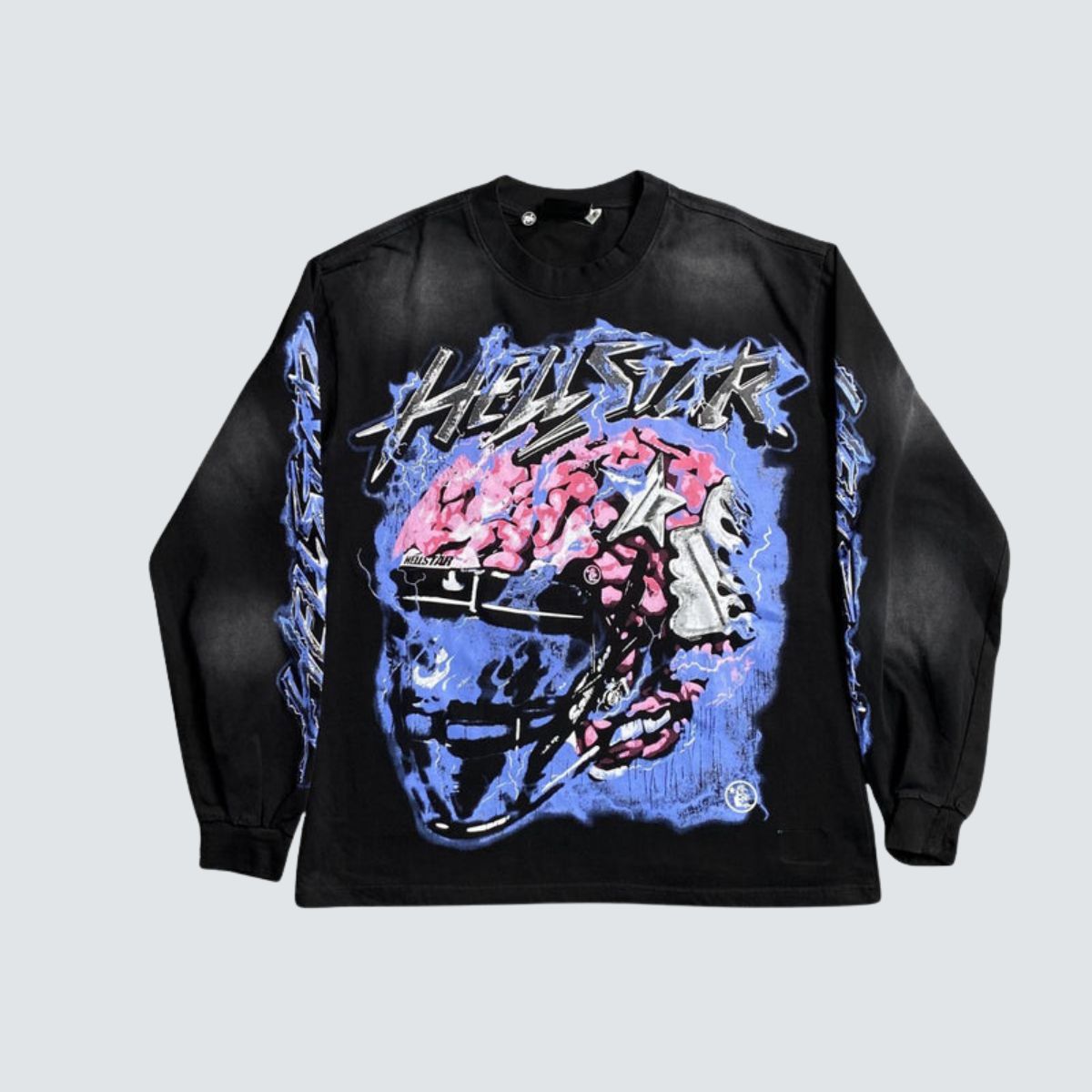 Camiseta Longsleeve Hellstar Brain