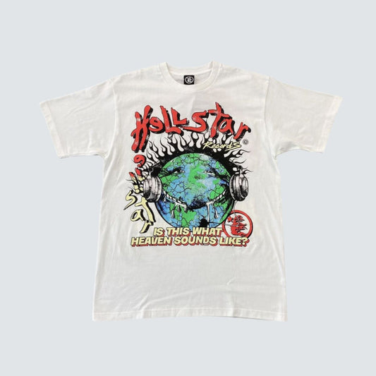 Camiseta Hellstar Heaven On Earth White
