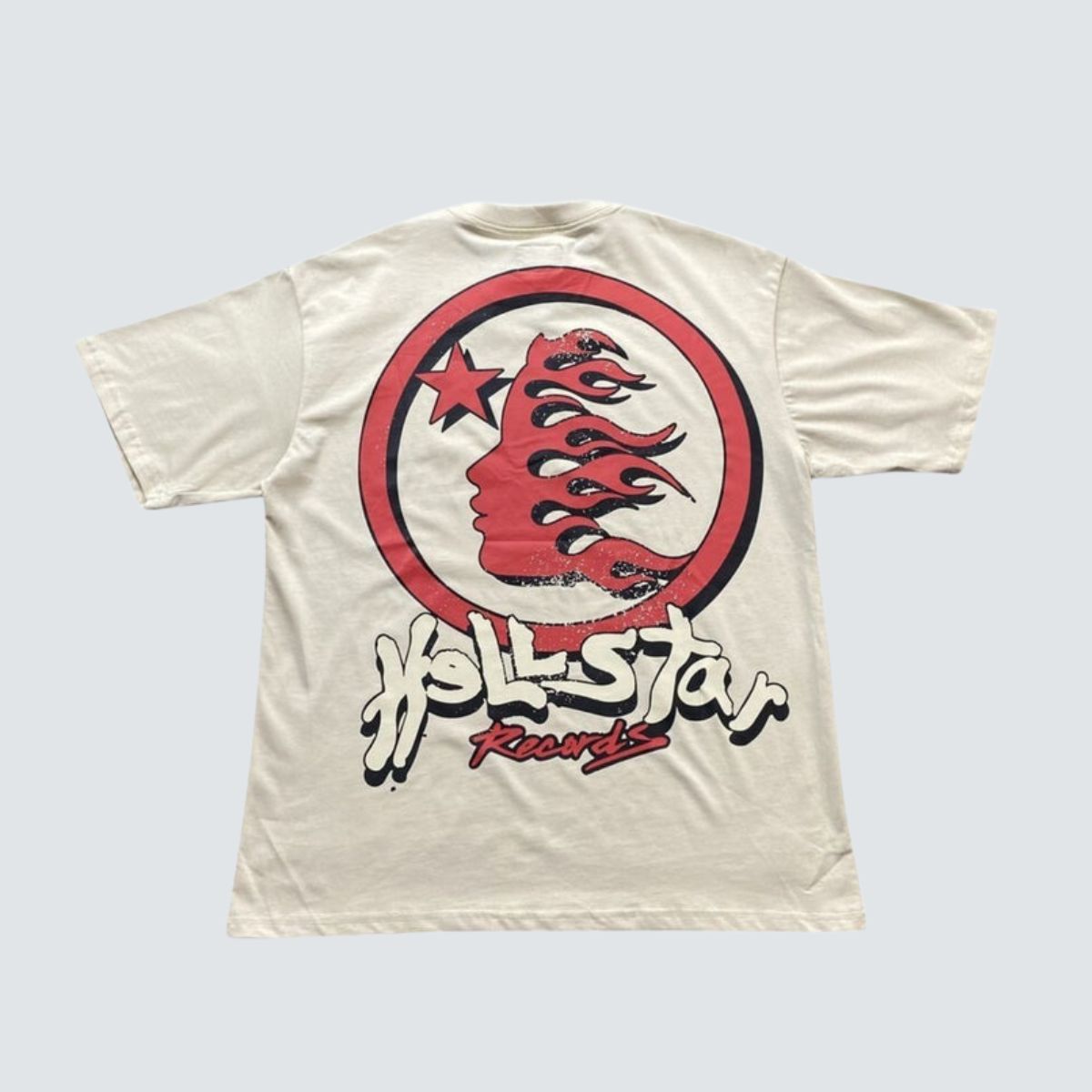 Camiseta Hellstar Heaven On Earth Cream
