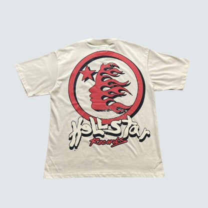 Camiseta Hellstar Heaven On Earth Cream