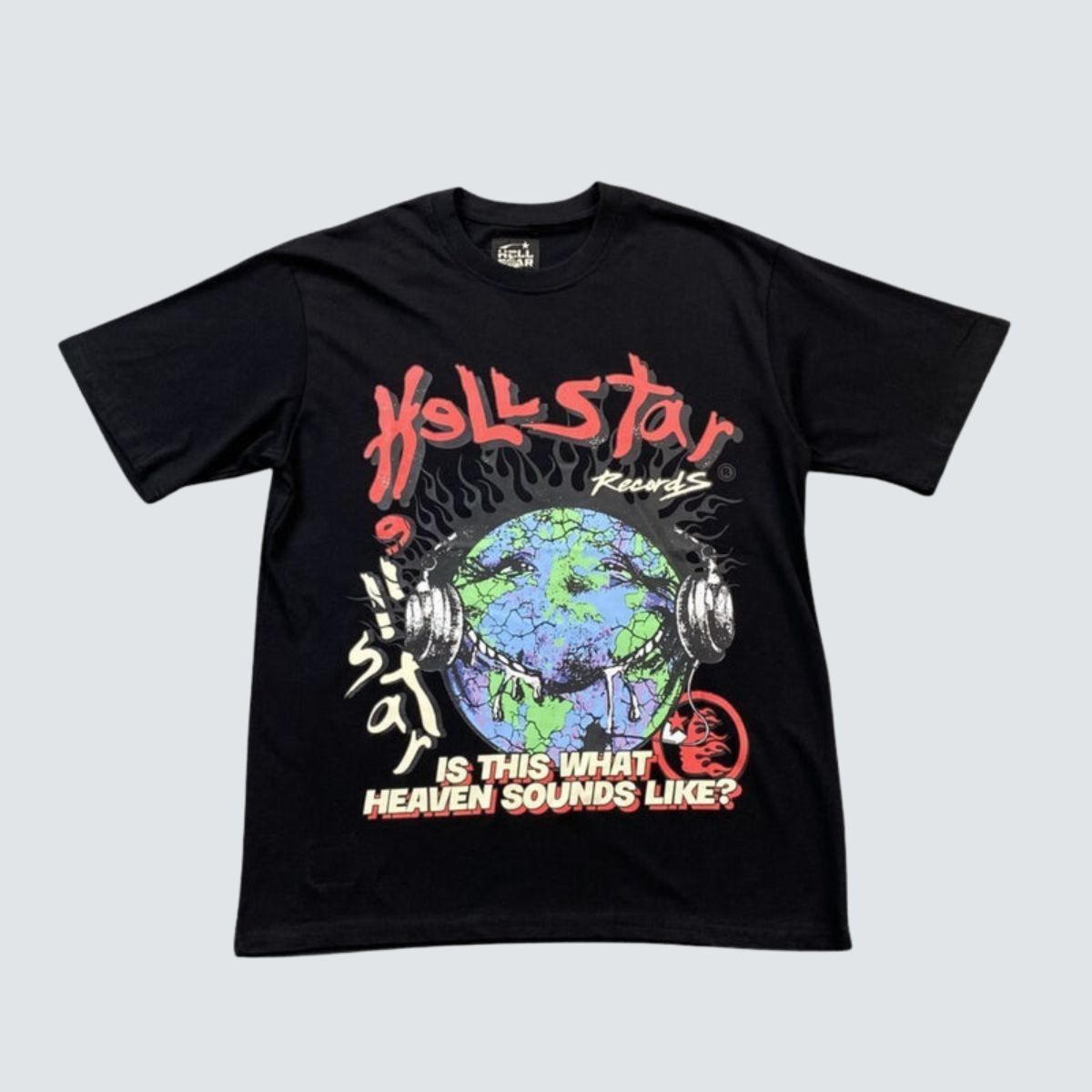 Camiseta Hellstar Heaven On Earth Black