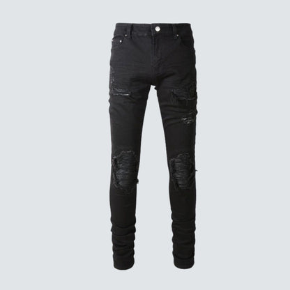 Amiri Jeans Black Destroyed