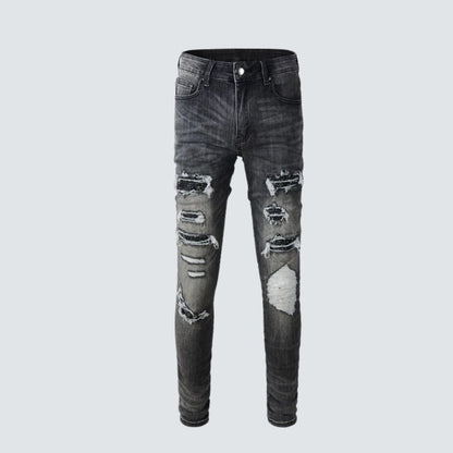 Slim Fit Jeans Grey Diamond