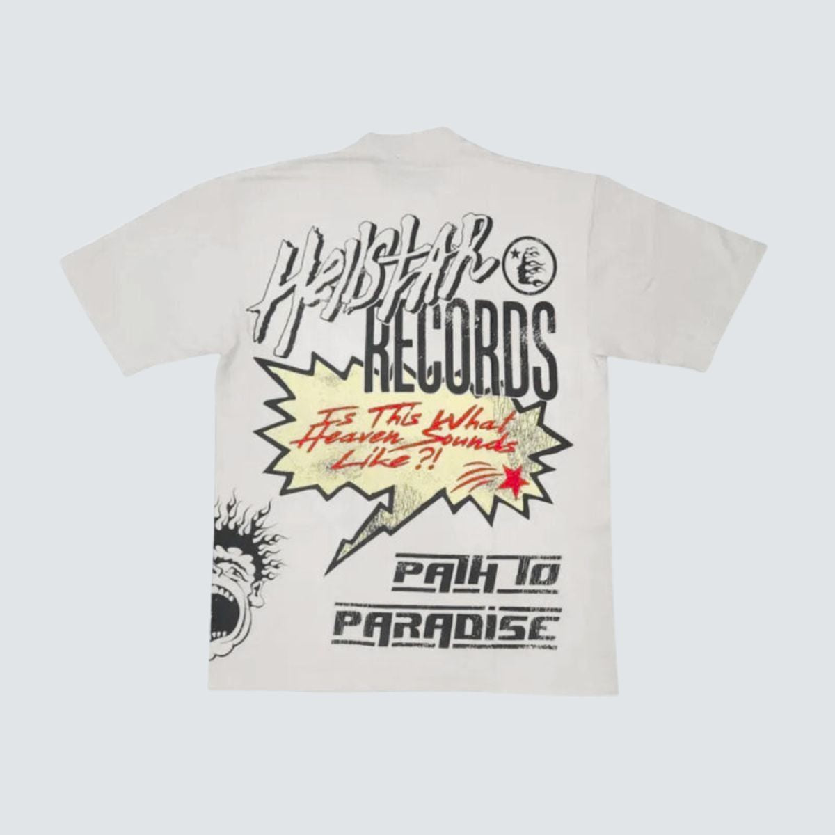 Camiseta Hellstar Records Hollywood CA White