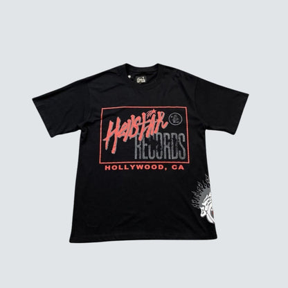 Camiseta Hellstar Records Hollywood CA Black