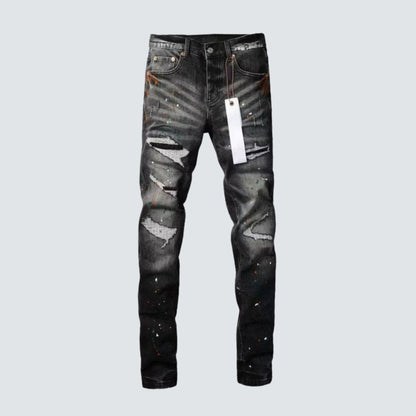 Purple Brand Jeans Graffiti