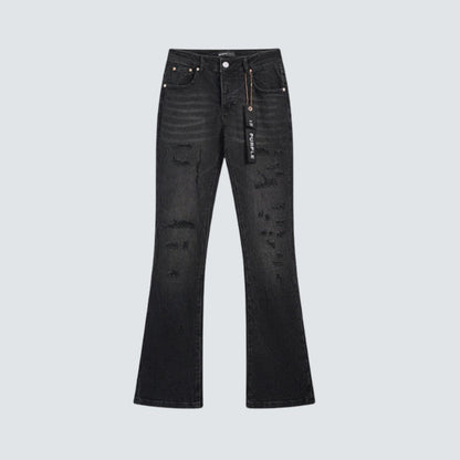 Purple Brand Jeans Flare Black