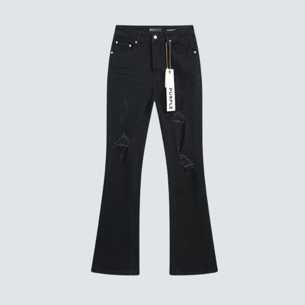 Purple Brand Jeans Flare Black