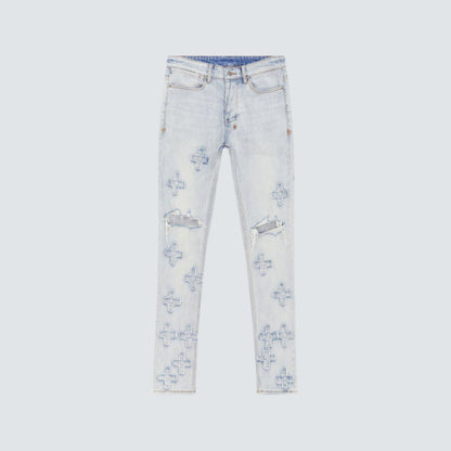 Ksubi Jeans Blue Cross