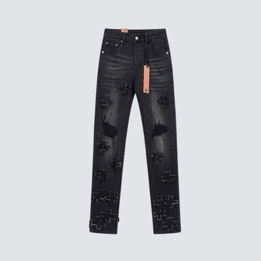 Ksubi Jeans Black Cross