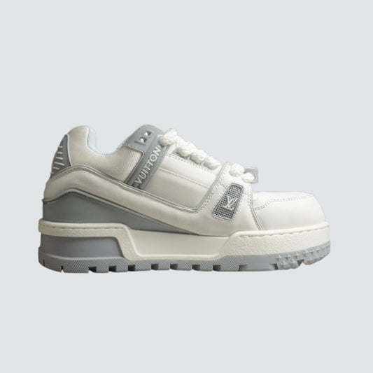 Louis Vuitton Trainer Monogram Grey White