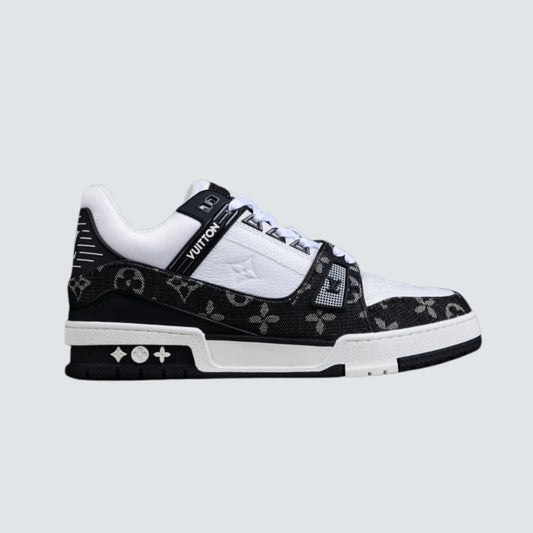 Louis Vuitton Trainer Monogram Denim Black