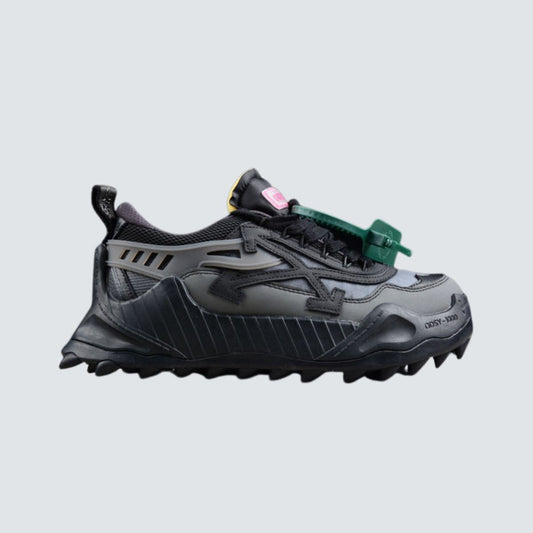 Off-White 1000 Odsy Leather Black And Grey