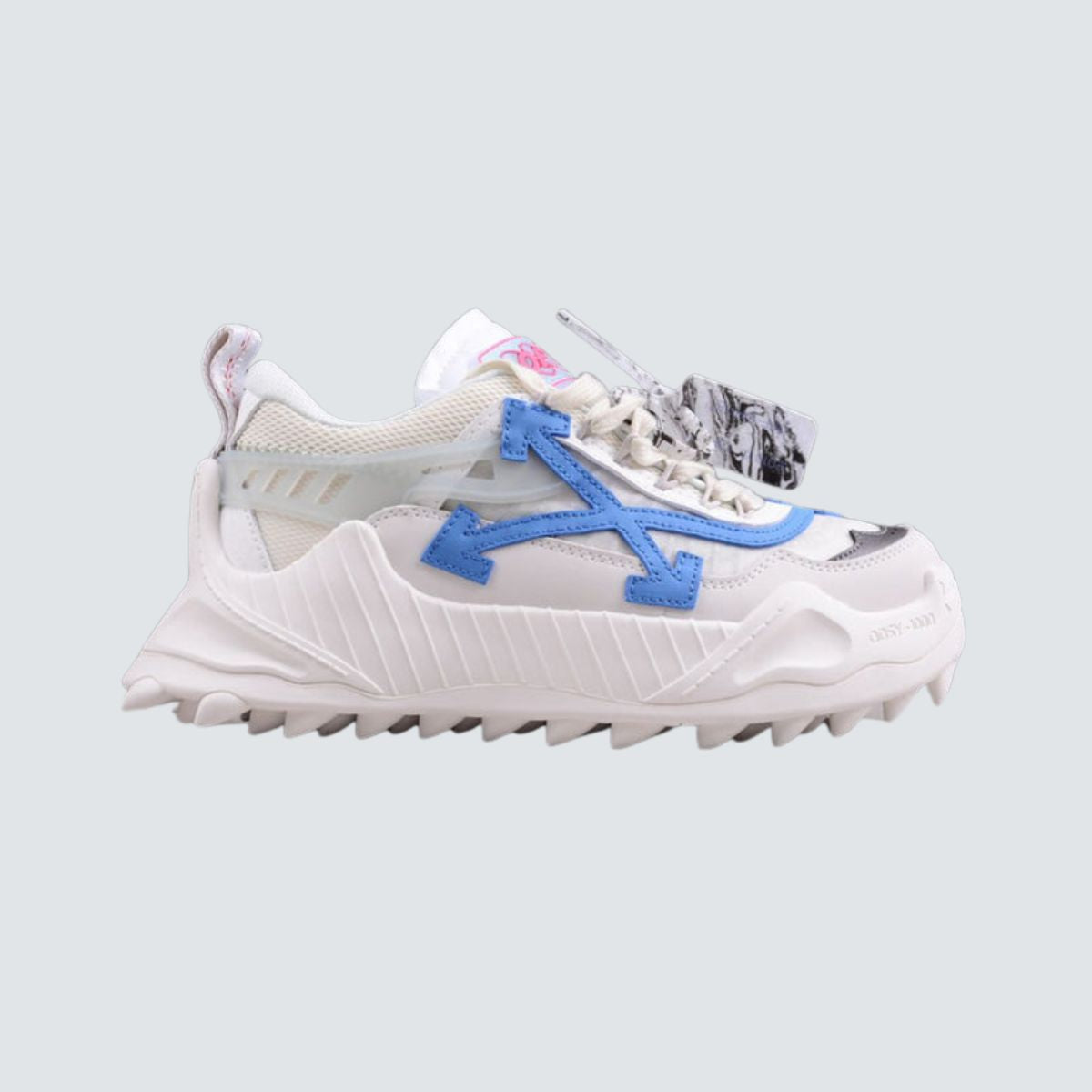 Off-White 1000 Odsy Leather White And Blue