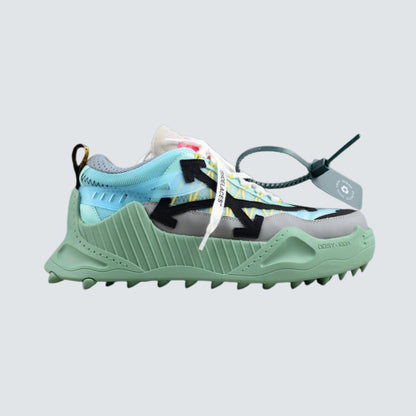Off-White 1000 Odsy Leather Green