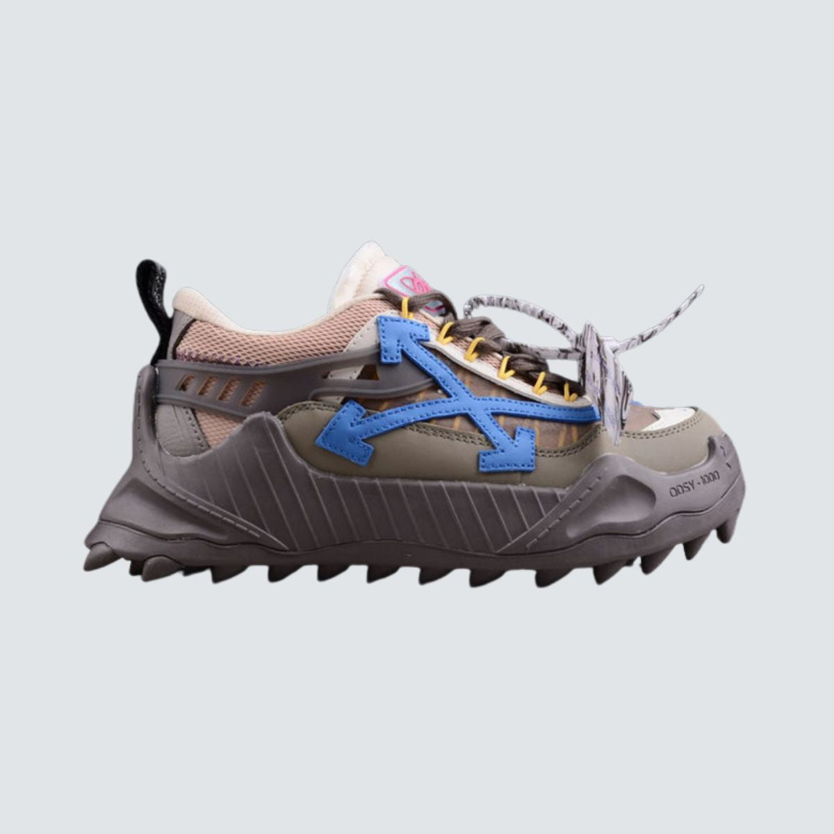 Off-White 1000 Odsy Leather Coffe