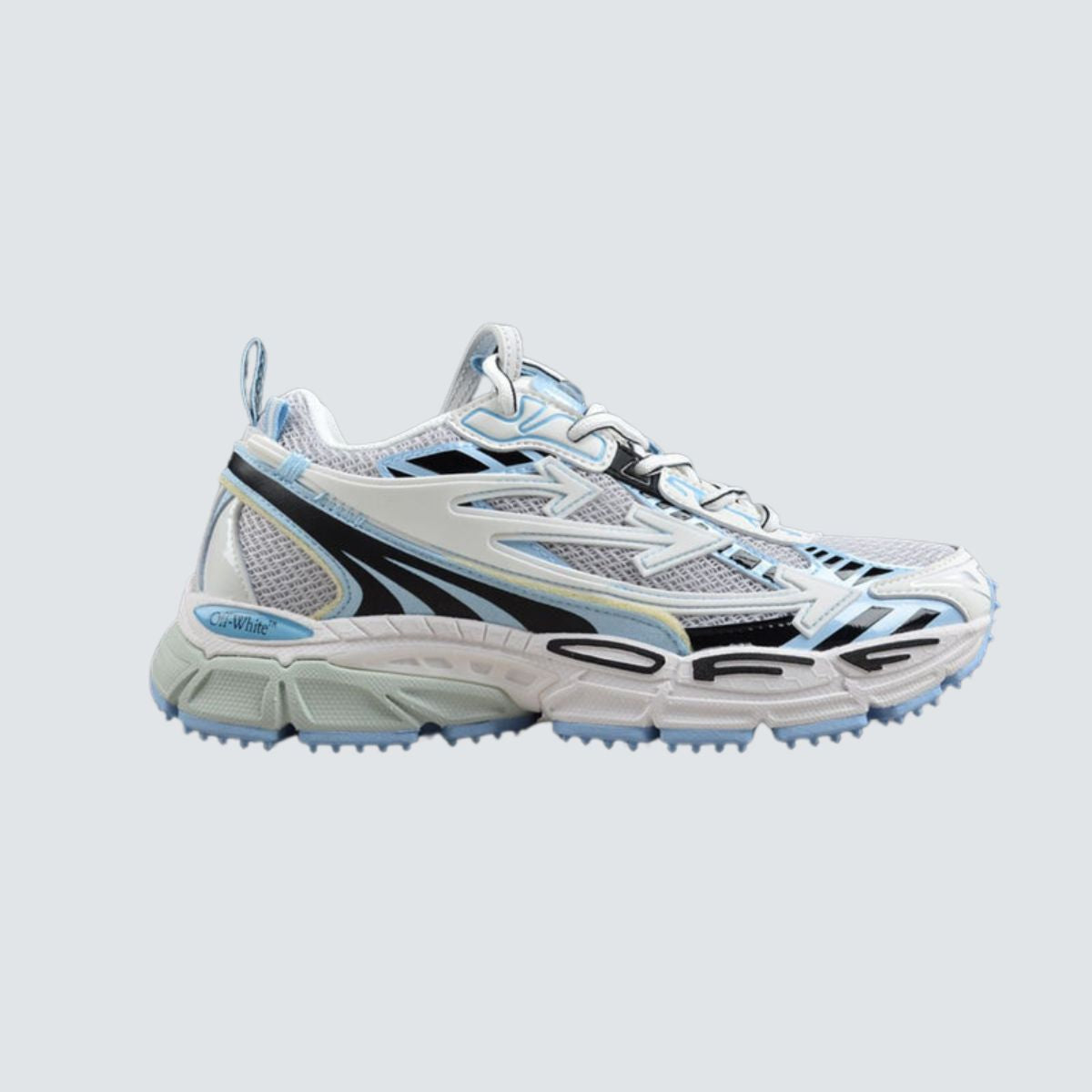 Off-White Be Right Back White And Blue Baby