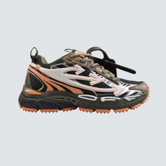 Off-White Be Right Back Green And Orange