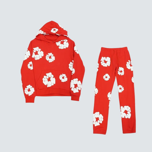 Conjunto Denim Tears The Cotton Red