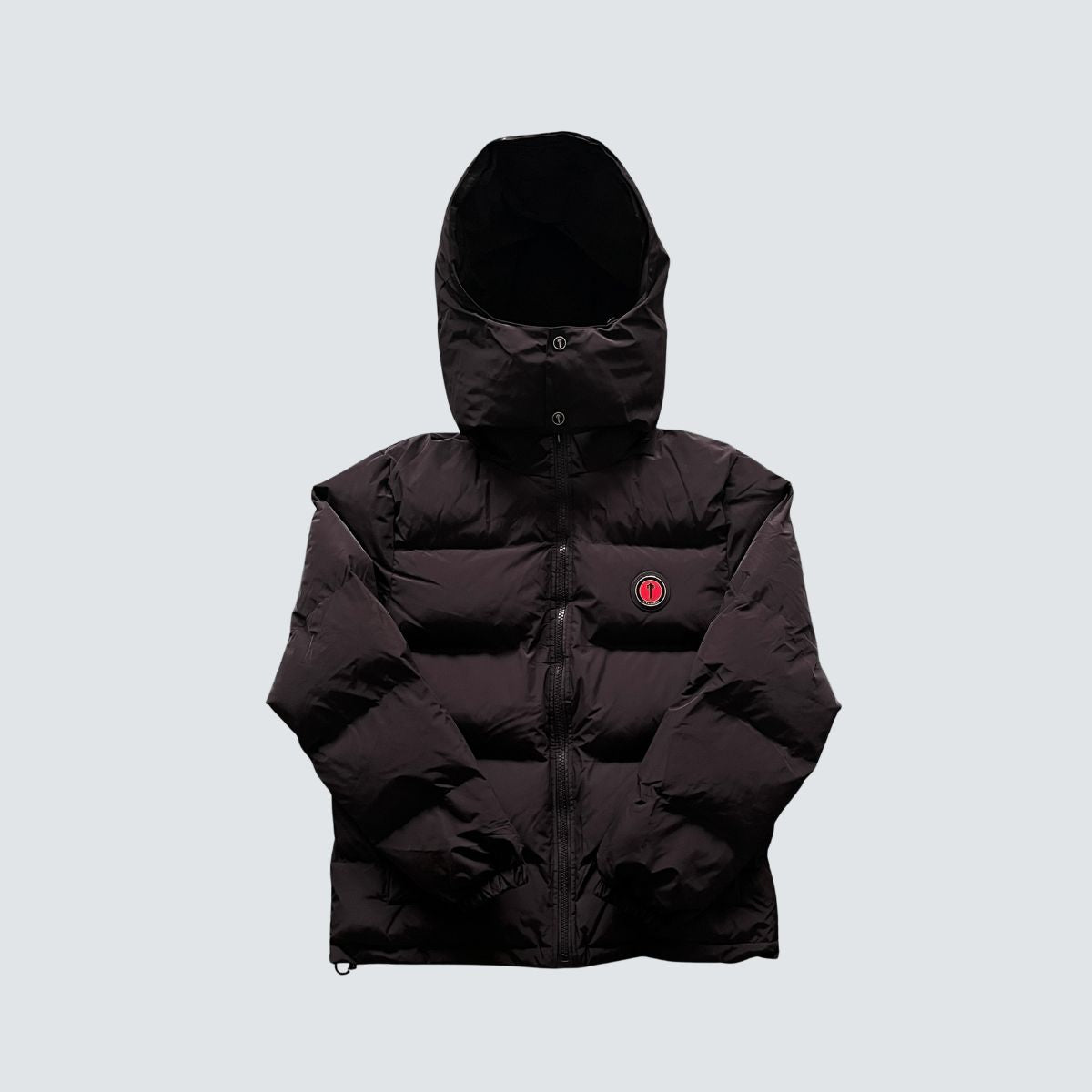 Jaqueta Puffer Trapstar Irongate Black And Red