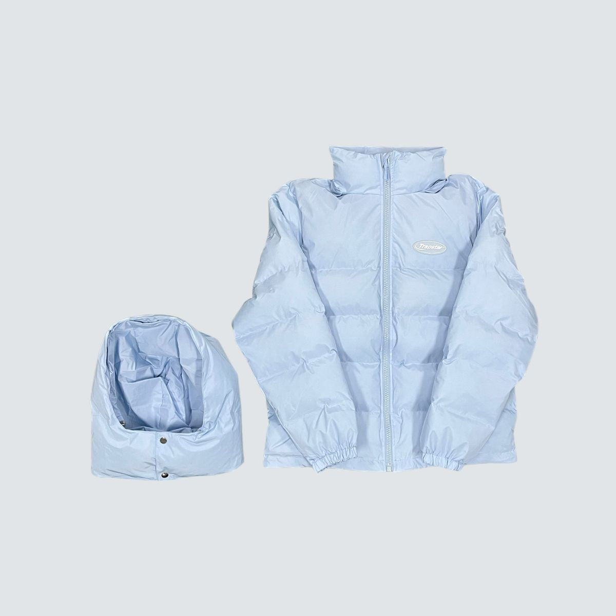 Jaqueta Puffer Trapstar Irongate Ice Blue