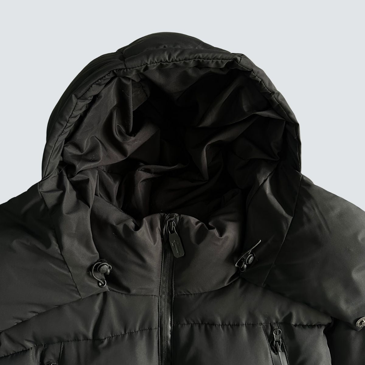 Jaqueta Trapstar Irongate Collar Puffer Black