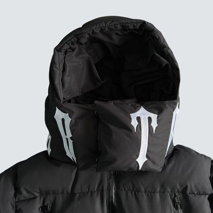 Jaqueta Trapstar Irongate Collar Puffer Black