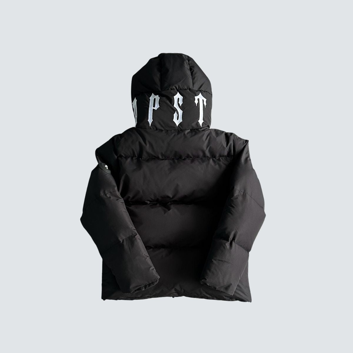 Jaqueta Trapstar Irongate Collar Puffer Black