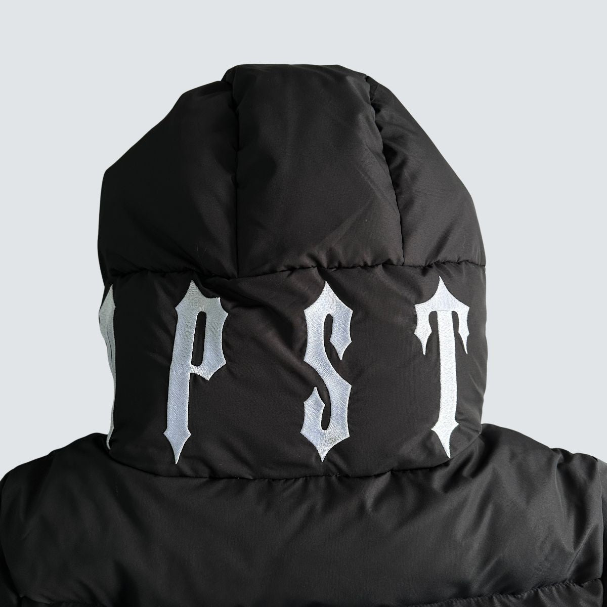 Jaqueta Trapstar Irongate Collar Puffer Black